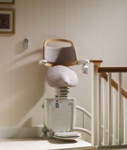 Stannah Saddler Perch Stairlift of Narrow Stairs